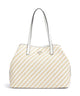 Guess Vikky Large Shopper taske natural/white