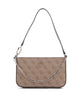 Guess Noelle Mini Skuldertaske latte logo/brown