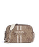 Guess Noelle 4G Logo Crossover taske latte logo