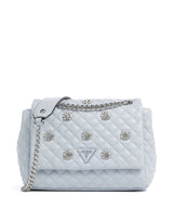Guess Everlee Skuldertaske misty blue