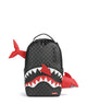 Sprayground Shark Smashed Through Rygsæk black