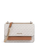 Michael Kors Claire Skuldertaske vanilla/acrn