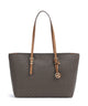 Michael Kors Quinn Large Shopper taske brown/acorn