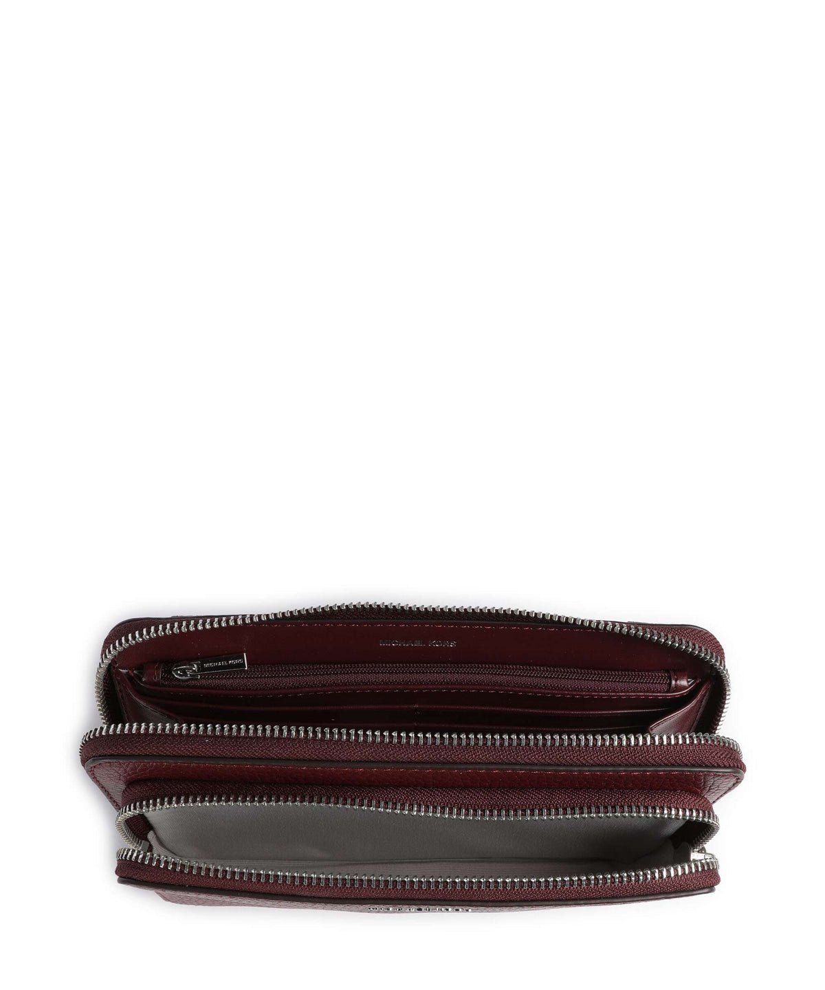Michael Kors Jet Set Large Continental Crossbody bag oxblood