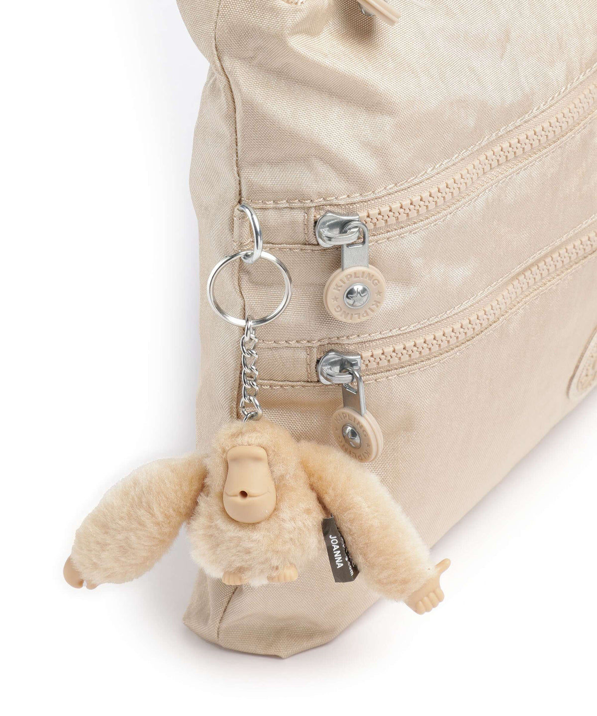 Kipling Basic Alvar Shoulder bag sparkled beige
