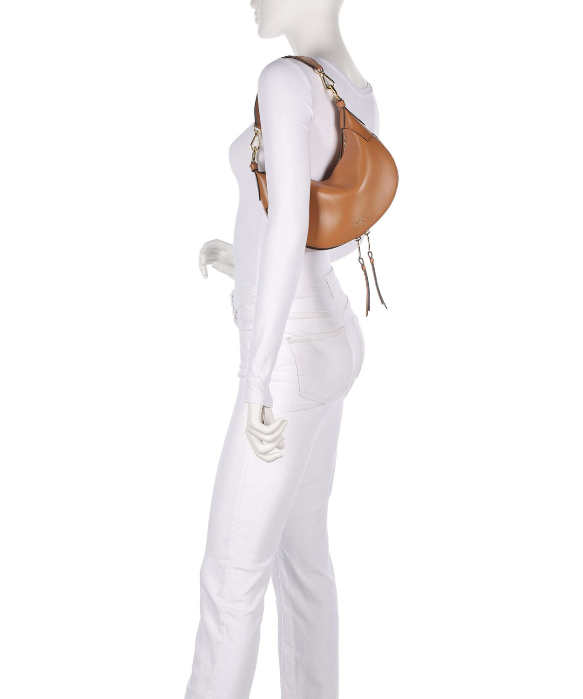 Lancel Origami S Hobo bag camel