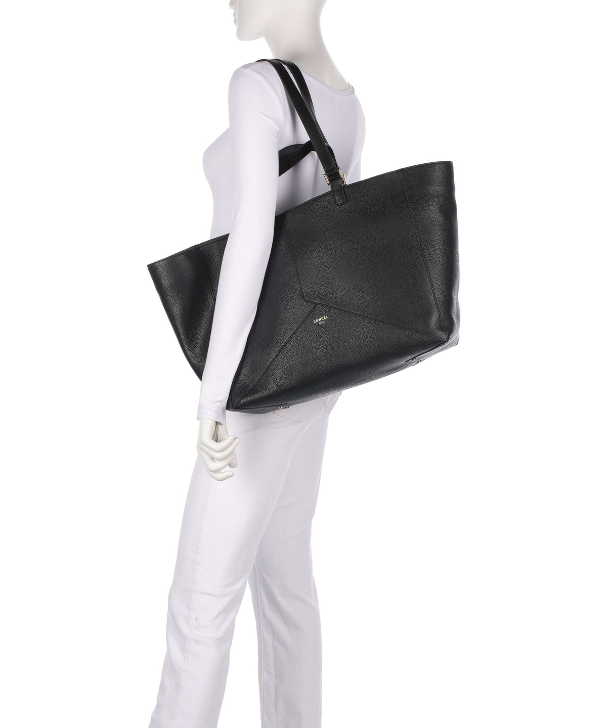 Lancel Enveloppe L Tote bag black