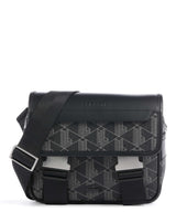 Lacoste The Blend Crossover taske monogram noir/gris