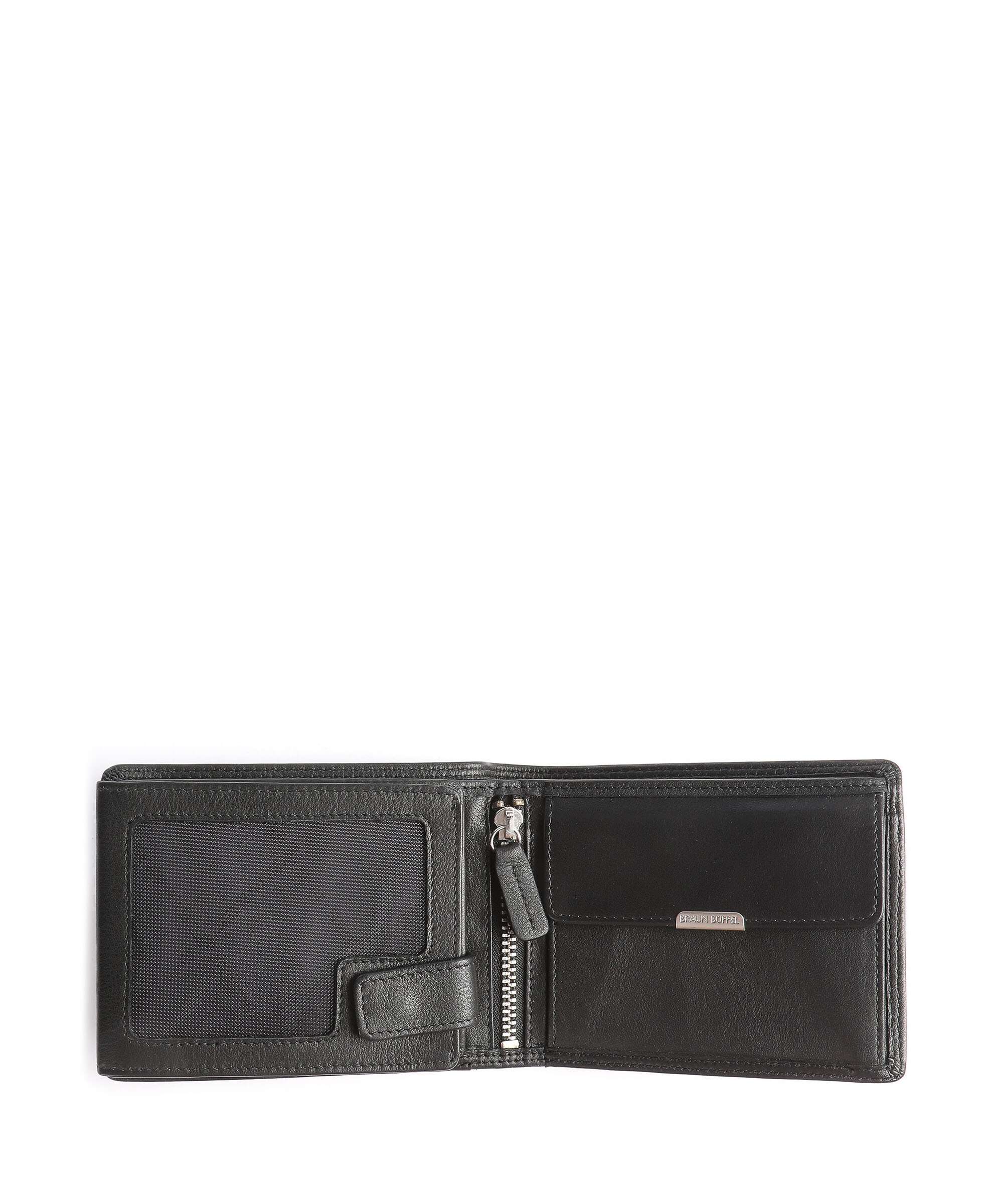 Braun Büffel Golf Edition Wallet schwarz