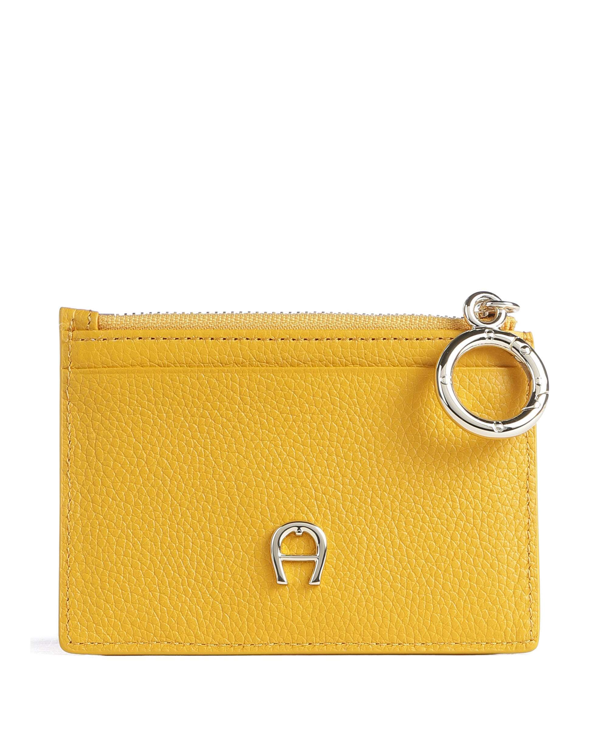 Aigner Zita Credit card holder tanned yellow