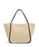 Abro Maglia Raffia Willow Shopper taske natural/black