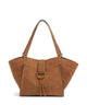 Abro Suede Temi Shopper taske cuoio