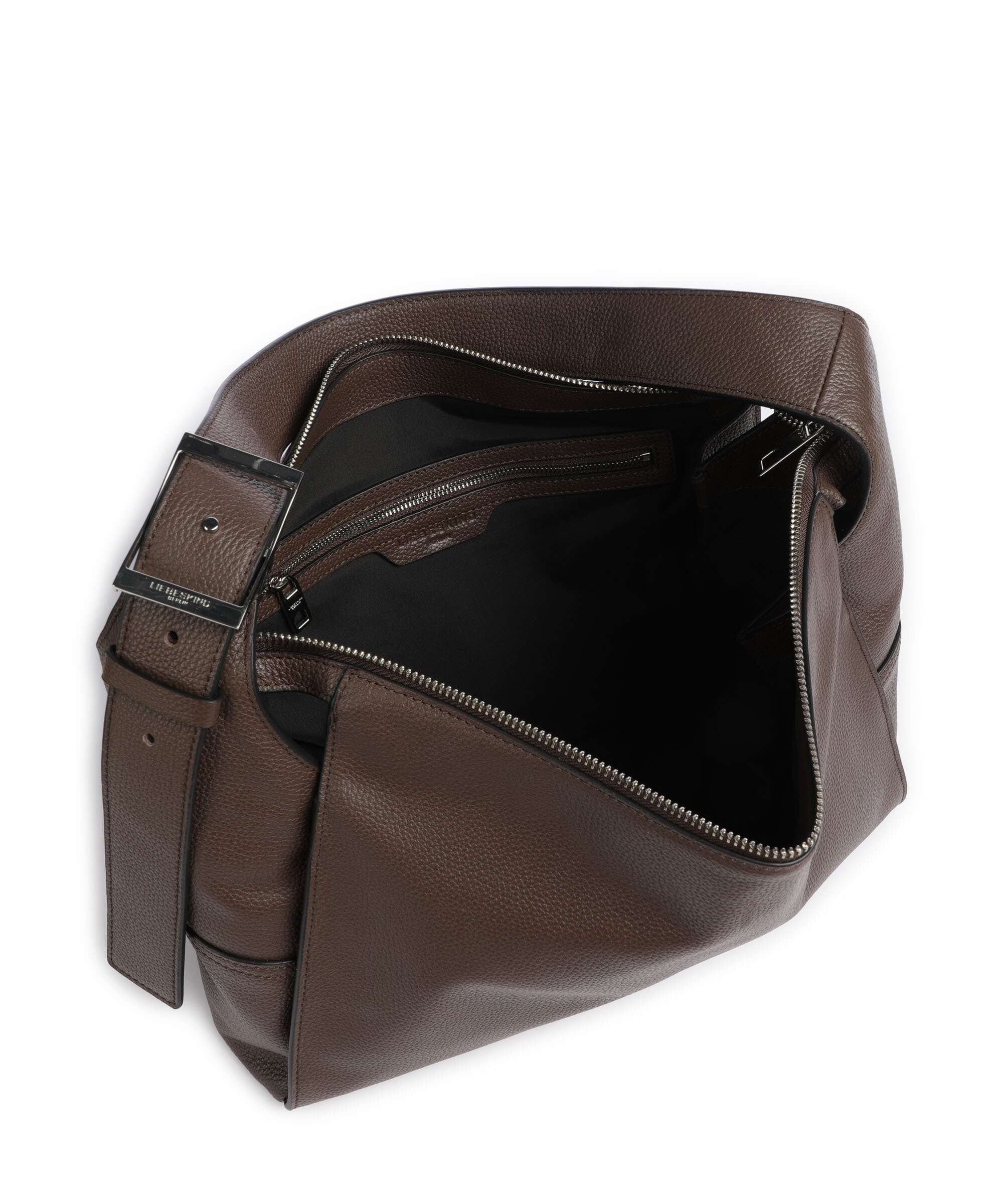 Liebeskind Lou Small Pebble M Hobo bag light truffel