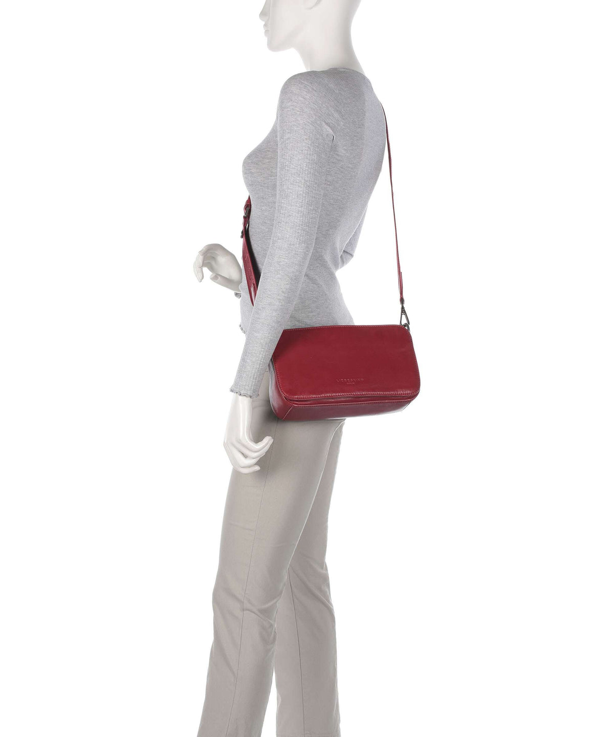 Liebeskind Clarice Sheep Natural Crossbody bag berry