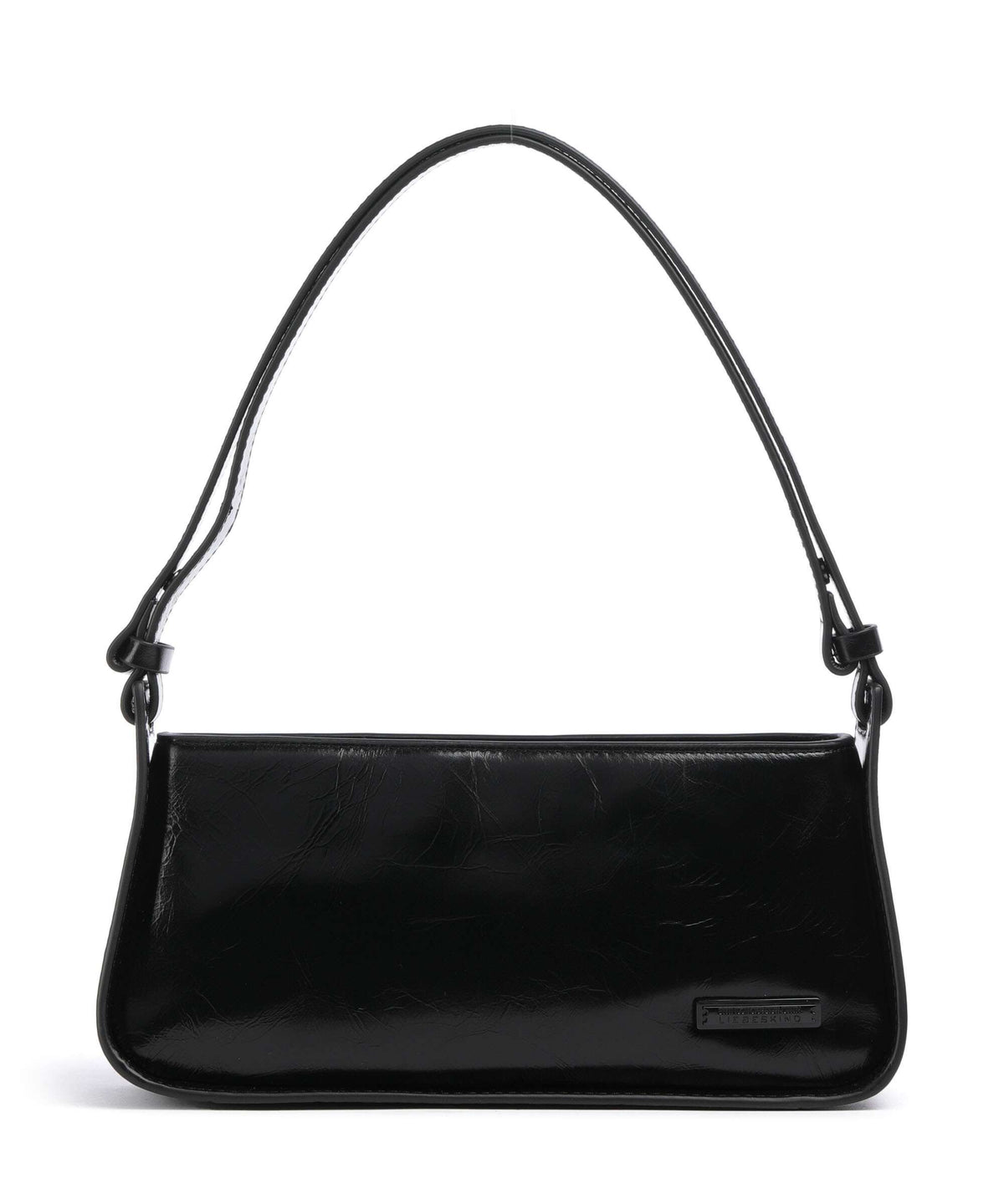 Liebeskind Franzis Lack Distressed S Shoulder bag black