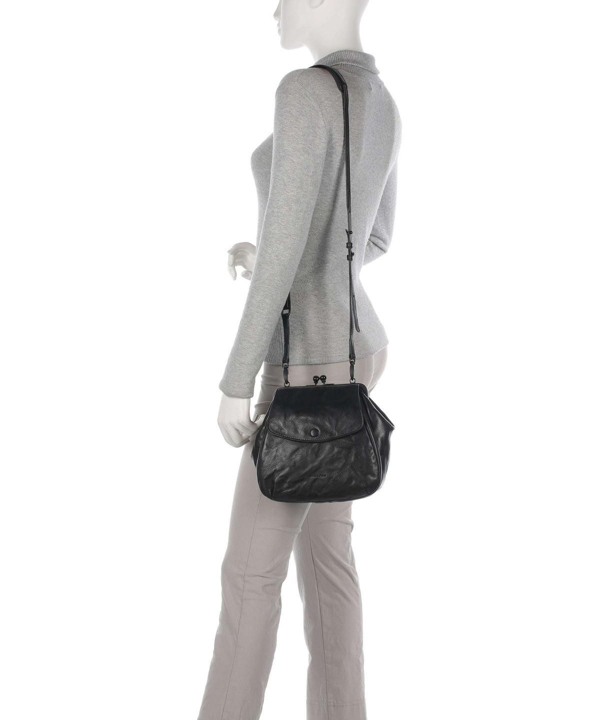 Aunts & Uncles Grandma's Luxury Club Mrs. Cake Pop Crossbody bag black smoke