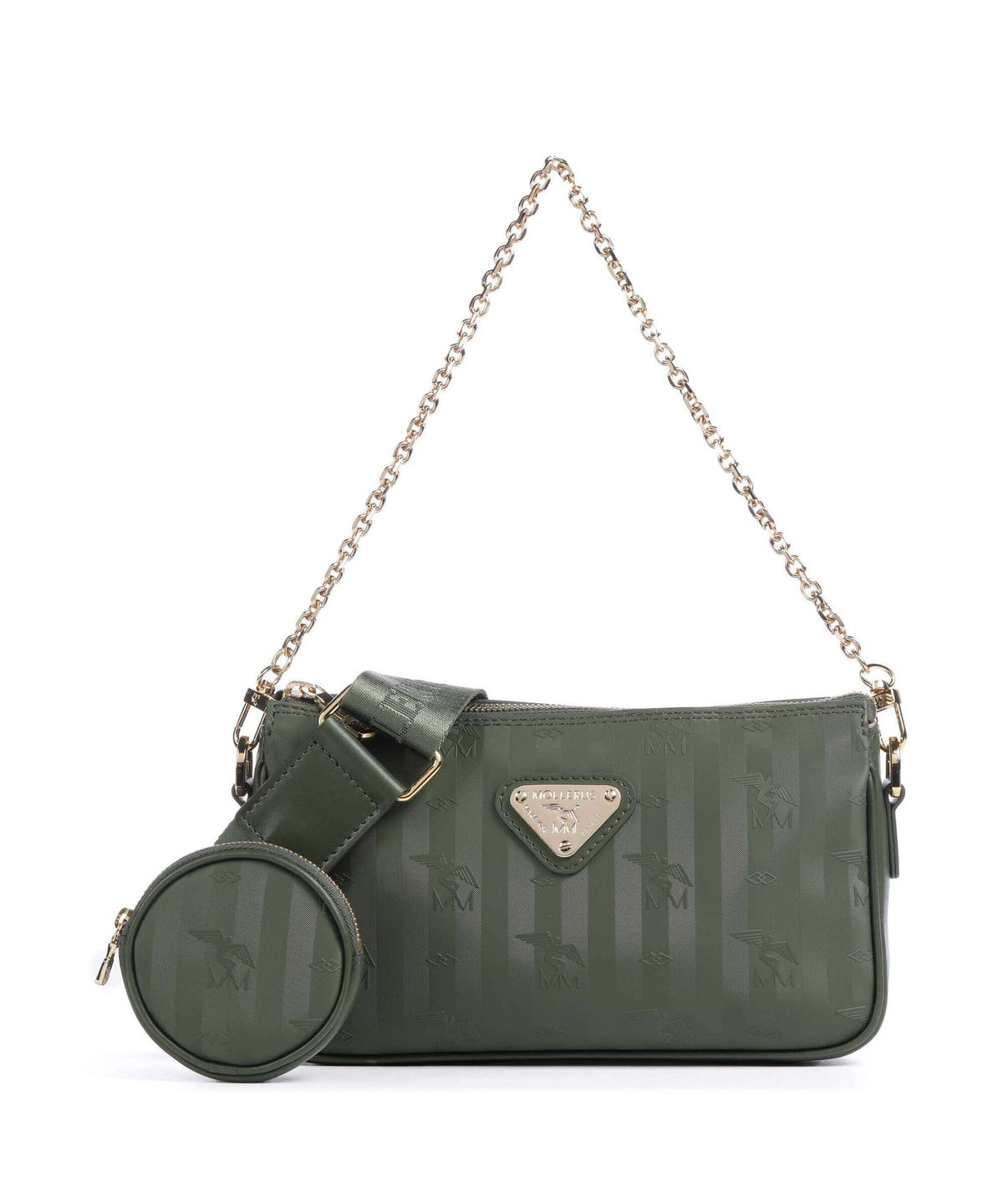 Maison Mollerus Vinerus Zell Shoulder bag olive grün