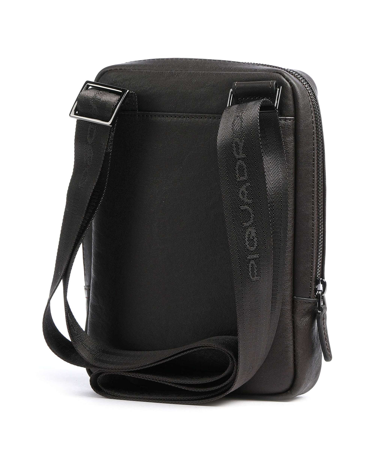 Piquadro Black Square Crossbody bag testa di moro
