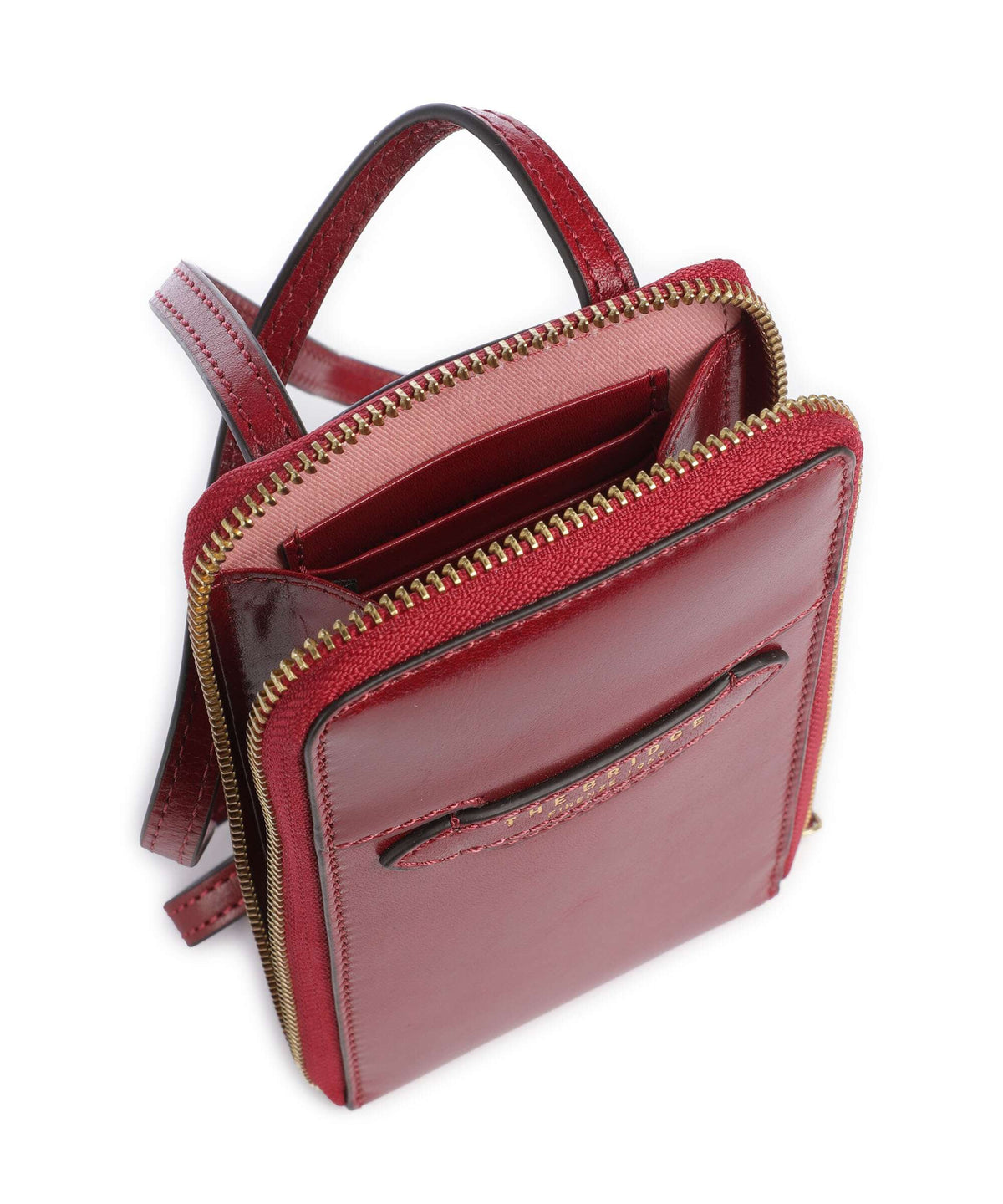 The Bridge Lucrezia Phone bag rosso ribes