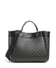 Armani Exchange Wave Monogram L Håndtaske black