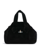 Vivienne Westwood Archive Velvet Medium Håndtaske black