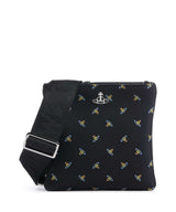 Vivienne Westwood Squire Square Neoprene Printed Crossover taske black