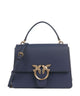 Pinko Love One Classic Håndtaske azzurro/antique gold