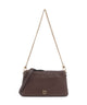 Pinko Double Mini Skuldertaske marrone castano/antique gold