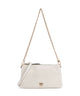 Pinko Double Mini Skuldertaske bianco seta/antique gold