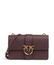 Pinko Love One Classic Crossover taske cioccolato amaro/antique gold