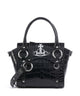 Vivienne Westwood Betty Embossed Croc Small Håndtaske black