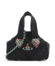 Vivienne Westwood Archive Harris Tweed Check Mini Crossover taske dark check