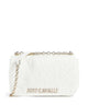 Just Cavalli Quilted Zebra Skuldertaske white