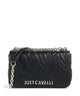 Just Cavalli Quilted Zebra Skuldertaske black