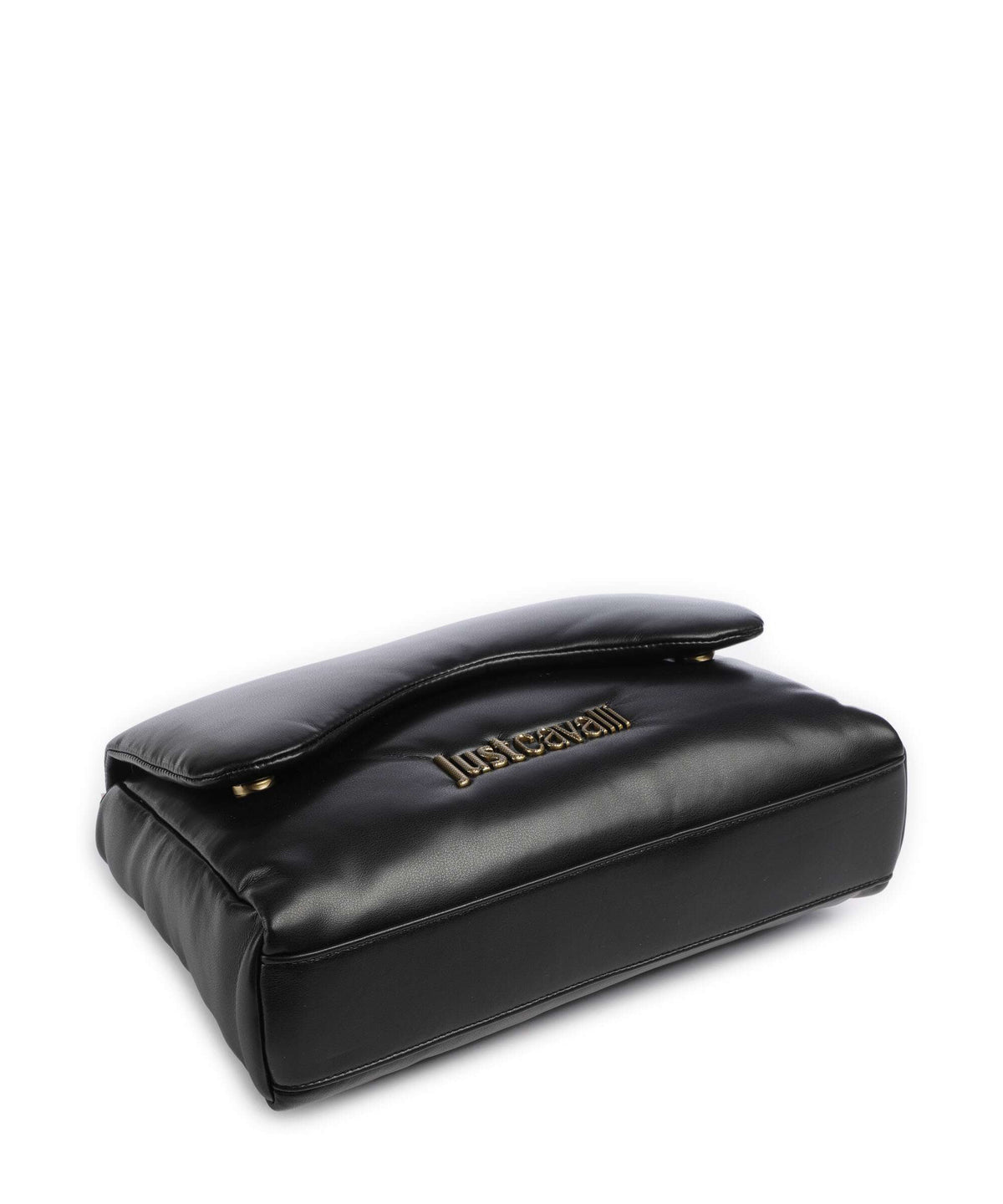 Just Cavalli Puffy Foulard Shoulder bag black