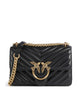 Pinko Love One Mini Skuldertaske nero/antique gold