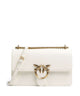 Pinko Love One Classic Skuldertaske bianco seta/antique gold