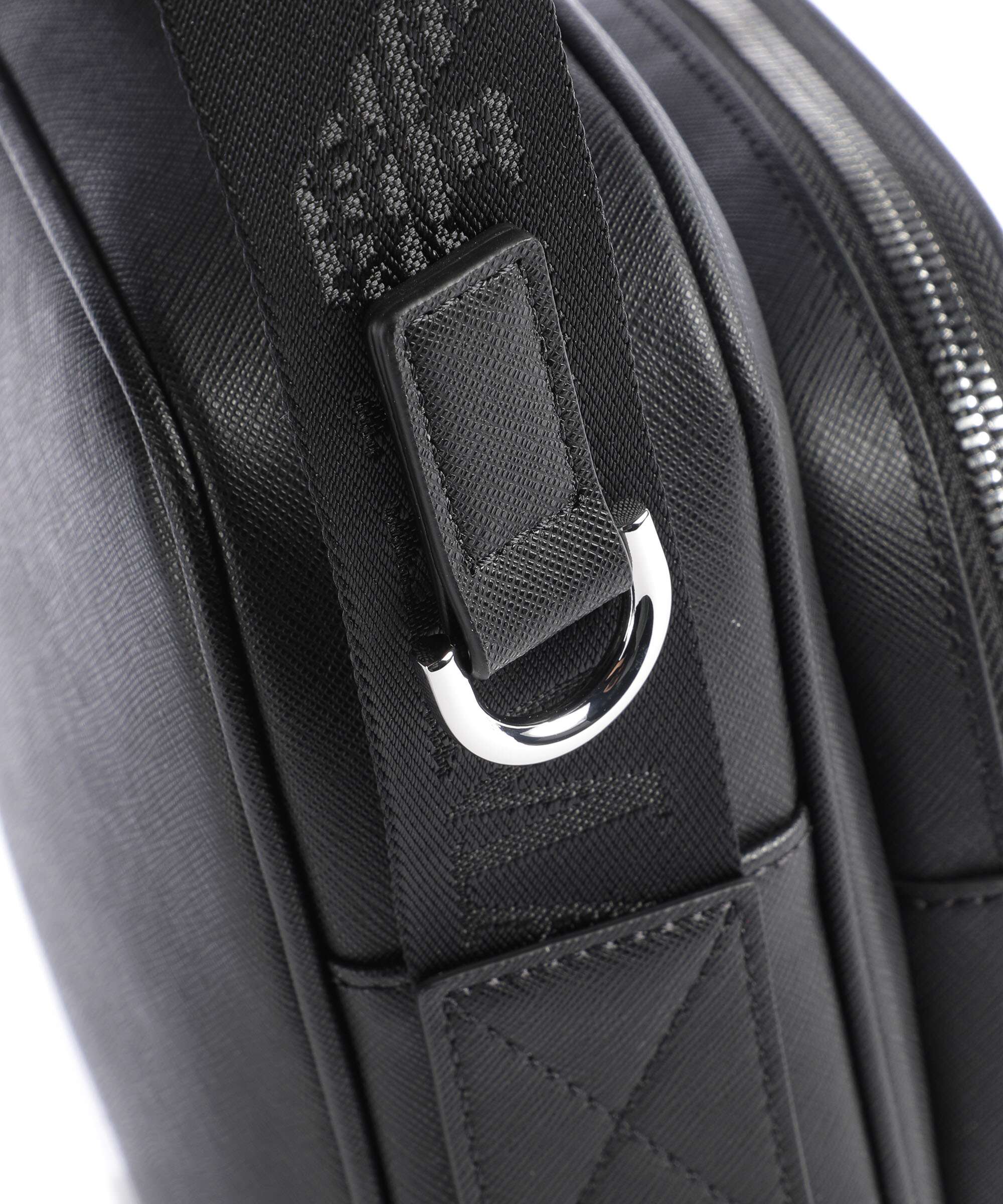 Emporio Armani Business Regenerated Crossbody bag black