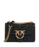 Pinko Love One Mini Skuldertaske nero/antique gold