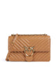 Pinko Love One Classic Skuldertaske torrone/antique gold