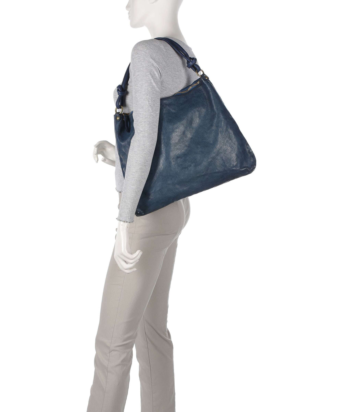 Campomaggi Hobo bag zaffiro