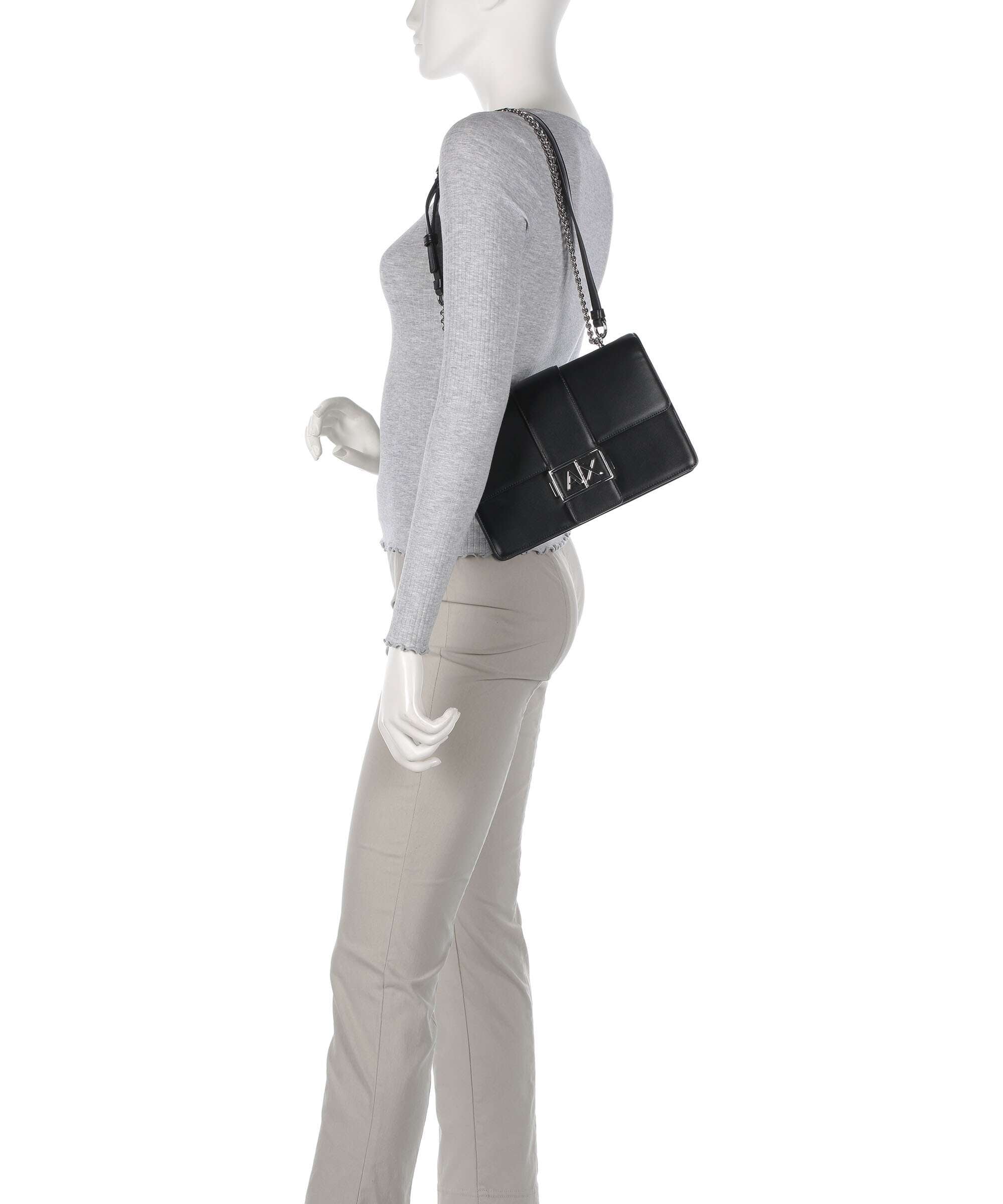 Armani Exchange Jodie M Shoulder bag black