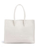 Coccinelle Myrtha Maxi Logo Shopper taske blanco