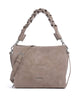 Coccinelle Boheme Suede Håndtaske warm taupe
