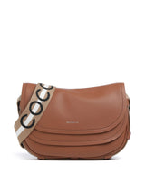 Coccinelle Raquel Skuldertaske cognac/noir