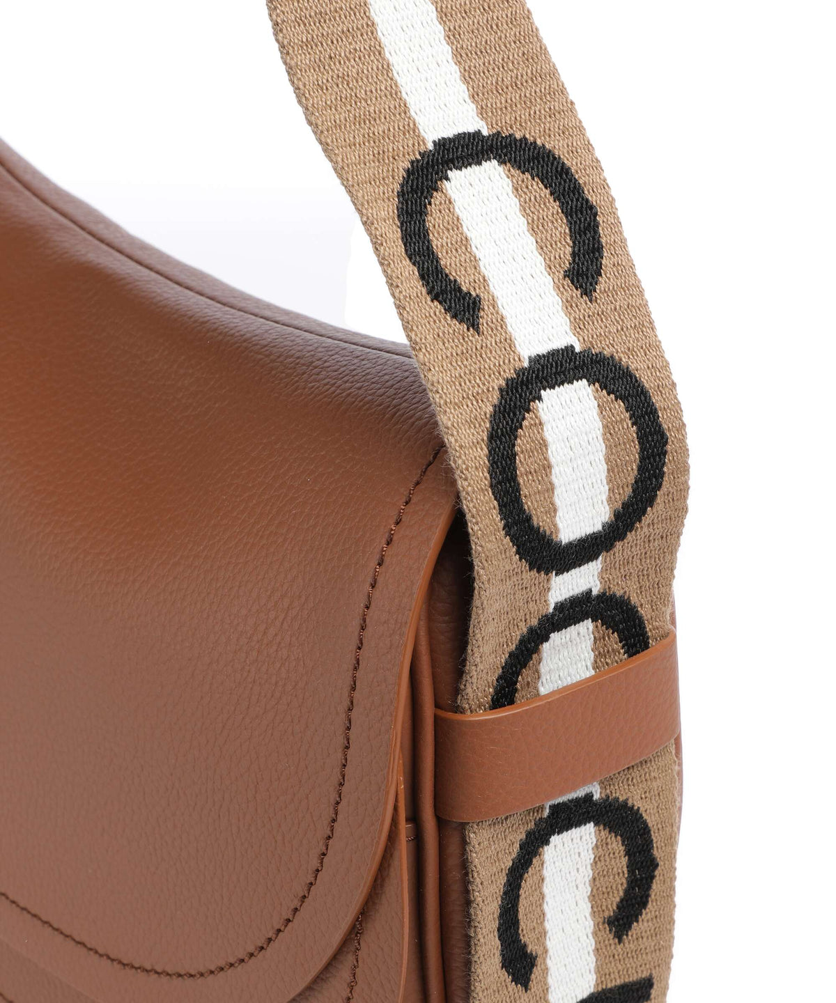 Coccinelle Raquel Shoulder bag cognac/noir