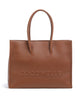 Coccinelle Myrtha Maxi Logo Shopper taske cognac