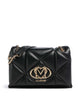 Love Moschino Embossed Q Skuldertaske black