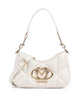 Love Moschino Embossed Q Skuldertaske ivory