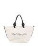 Karl Lagerfeld Hotel Karl Shopper taske natural